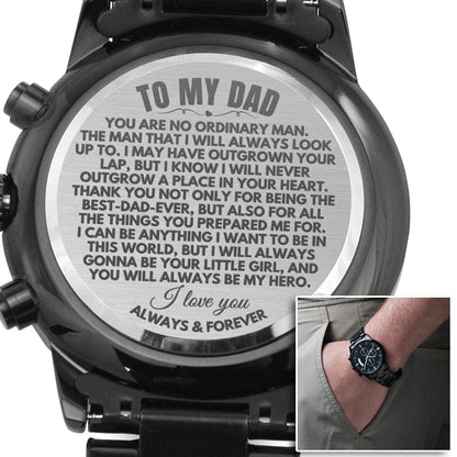 To My Dad - Engraved Premium Watch - SS199