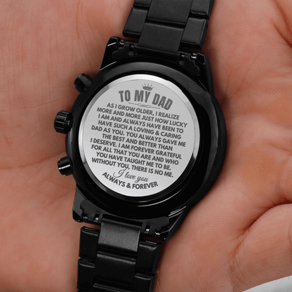 To My Dad - Engraved Premium Watch - SS218