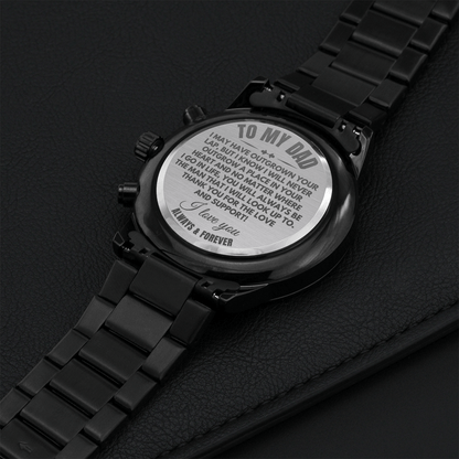 To My Dad - Engraved Premium Watch - SS239