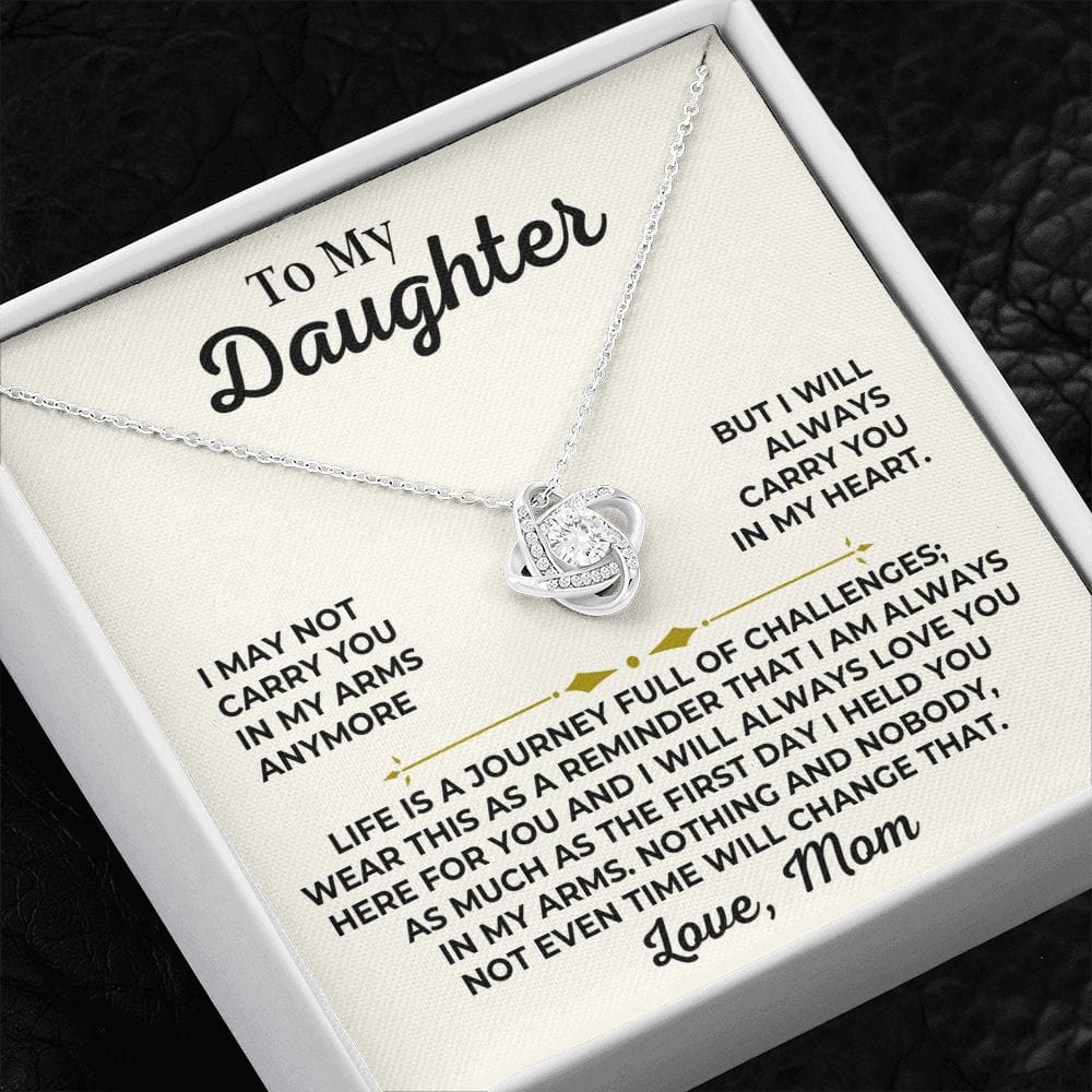 To My Daughter - Always Here For You - Love Knot Gift Set - SS446