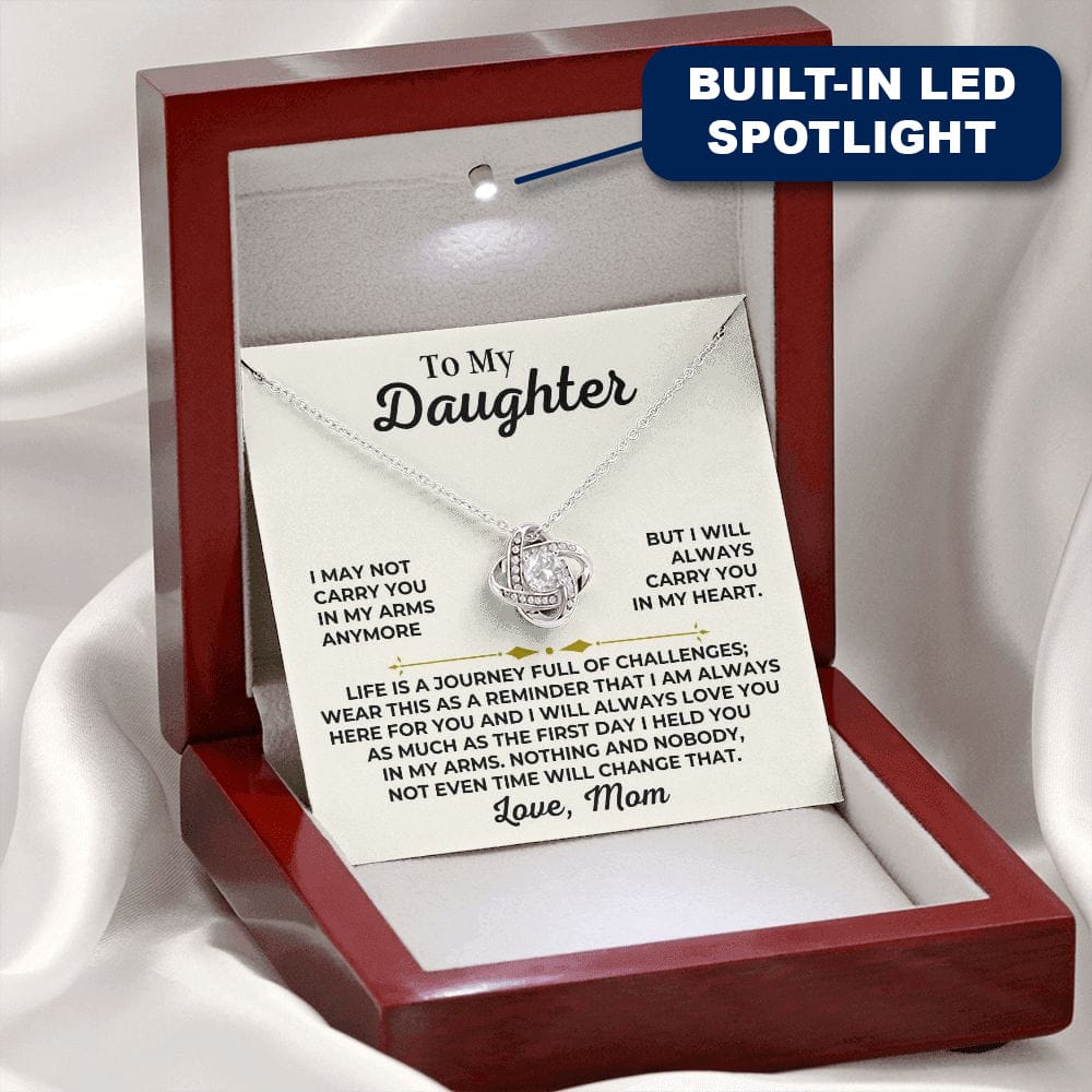 To My Daughter - Always Here For You - Love Knot Gift Set - SS446