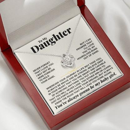 To My Daughter - Beautiful Love Knot Gift Set - SS249