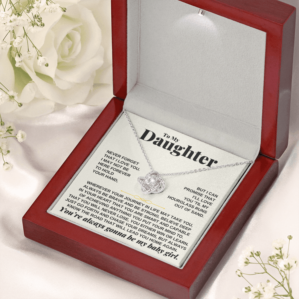 To My Daughter - Beautiful Love Knot Gift Set - SS249