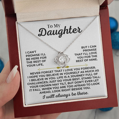 To My Daughter - Beautiful Love Knot Gift Set - SS442