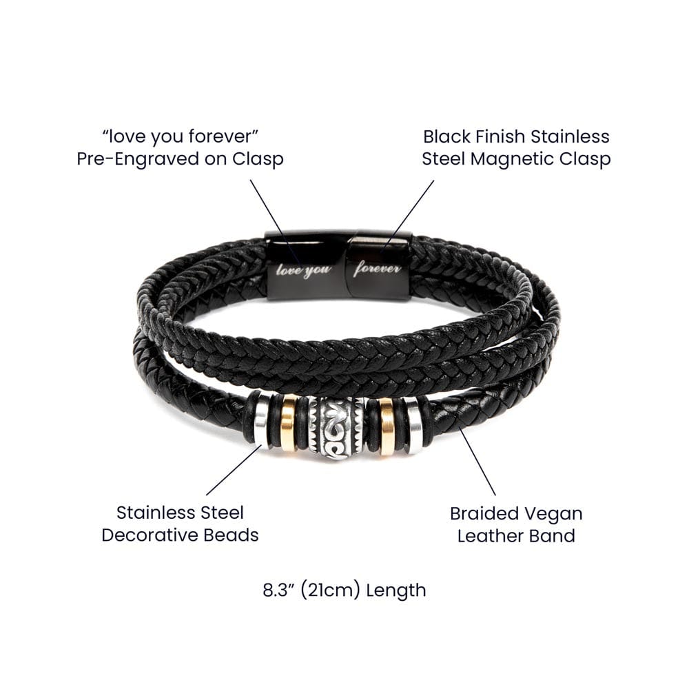 To My Daughter | Braided Bracelet Gift Set - SS566