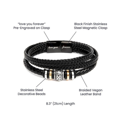To My Daughter | Braided Bracelet Gift Set - SS566