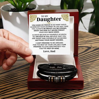To My Daughter | Braided Bracelet Gift Set - SS566