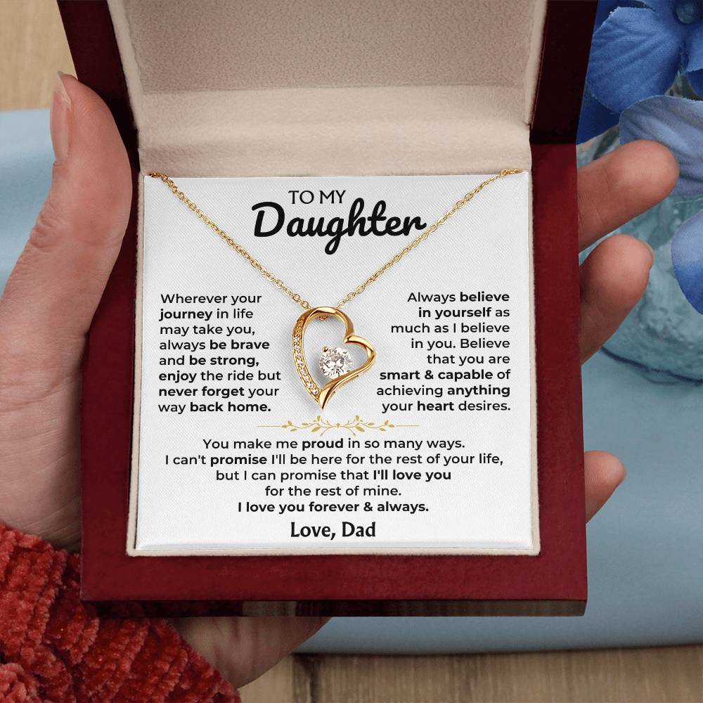 To My Daughter - Dad - Forever Love Gift Set - SS318V3