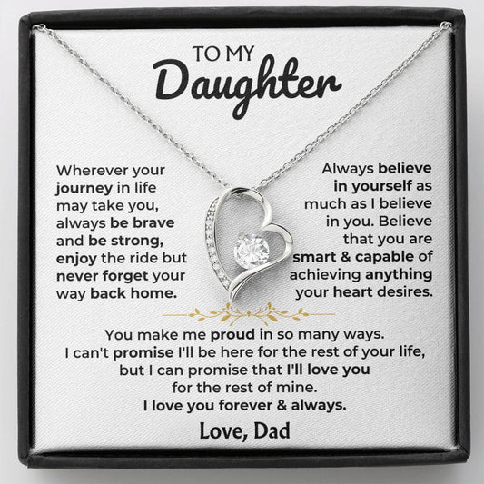 To My Daughter - Dad - Forever Love Gift Set - SS318V3