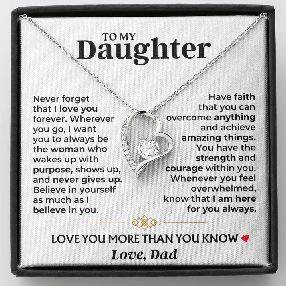 To My Daughter - Dad - Love You More Than You Know - Gift Set - SS604D