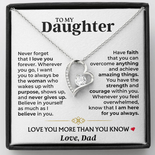 To My Daughter - Dad - Love You More Than You Know - Gift Set - SS604D