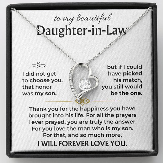 To My Daughter-In-Law - Forever Love Gift Set - SS232V2