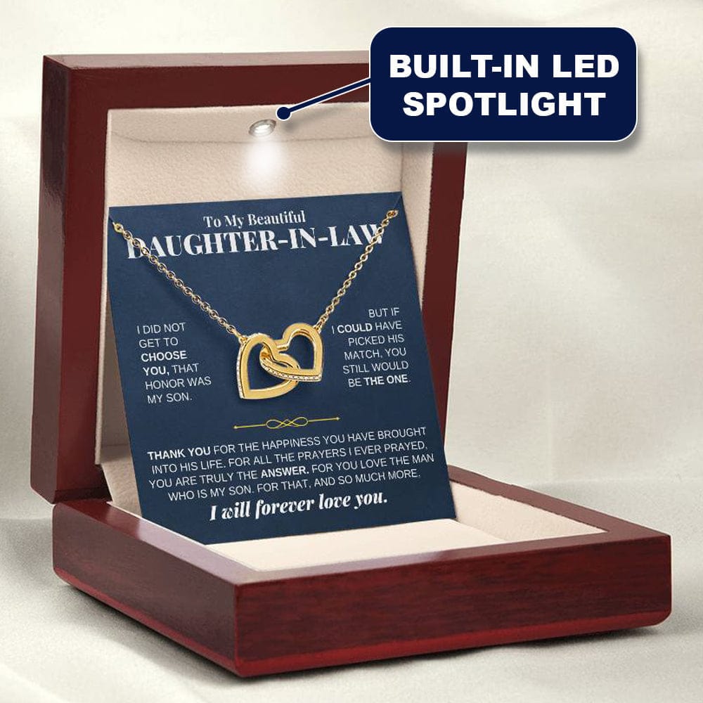 To My Daughter-in-law - Thank you for loving my son - Gift Set - SS232