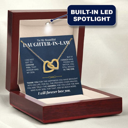 To My Daughter-in-law - Thank you for loving my son - Gift Set - SS232