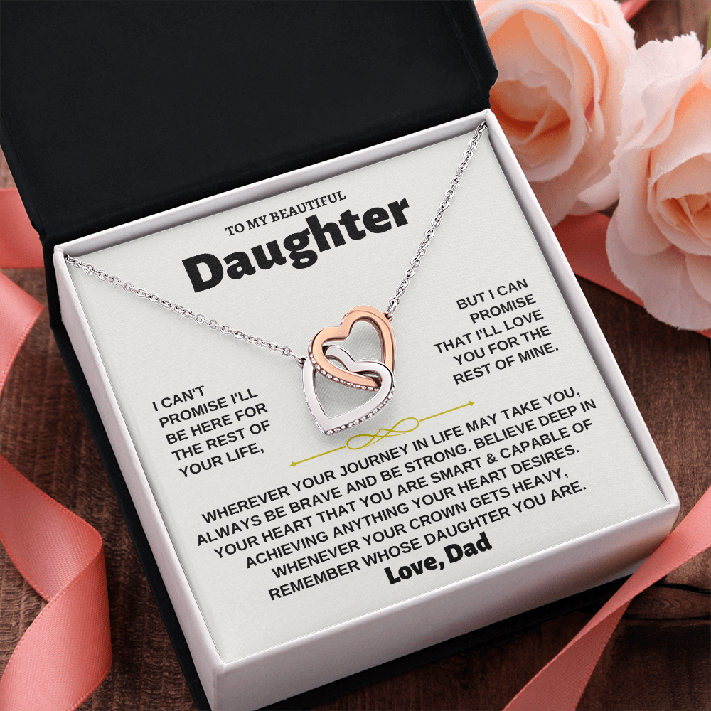 To My Daughter - Love Dad - Beautiful Gift Set - SS117-D