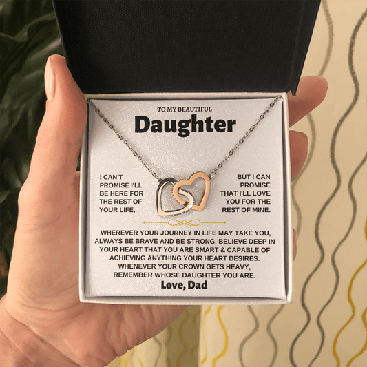 To My Daughter - Love Dad - Beautiful Gift Set - SS117-D