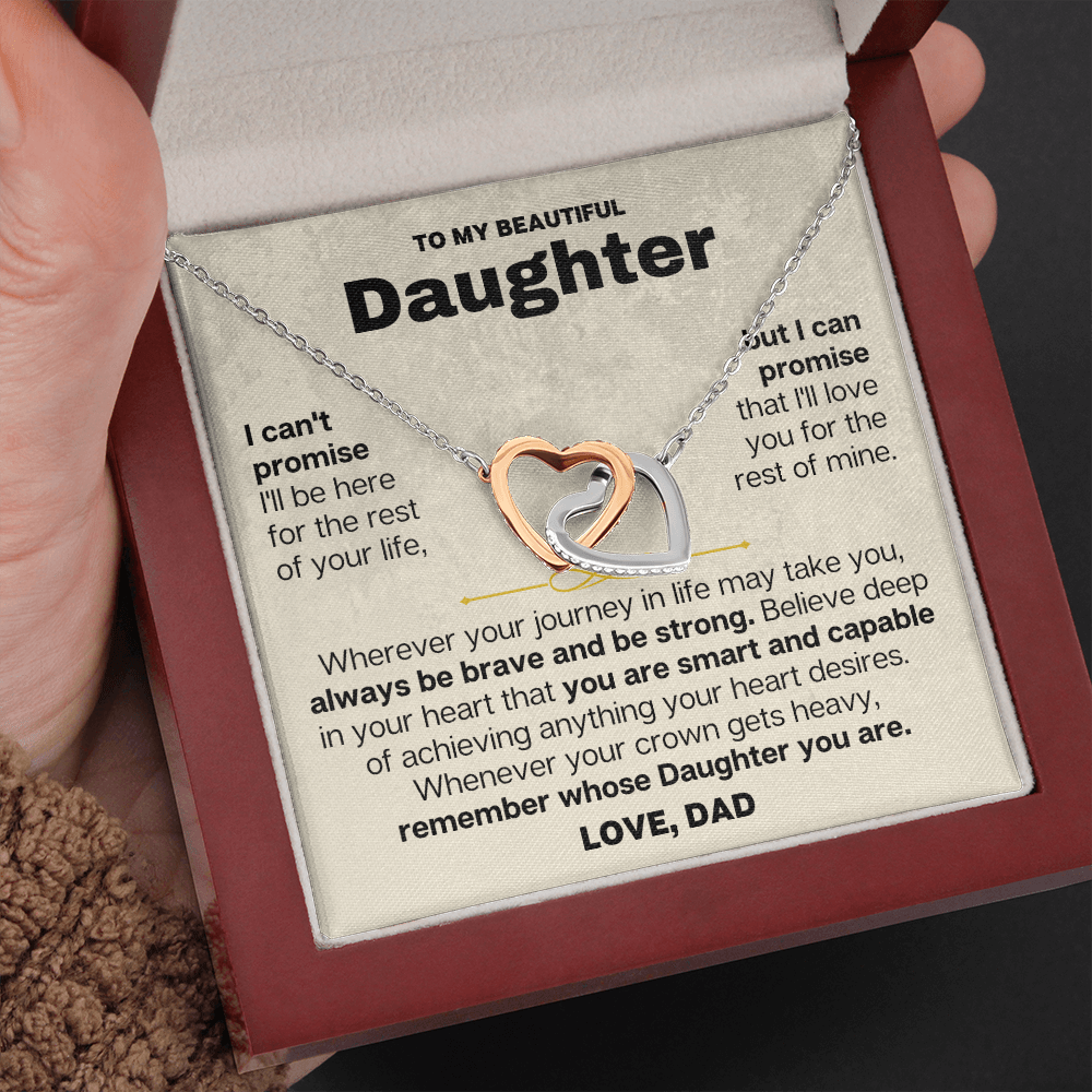 To My Daughter - Love Dad - Beautiful Gift Set - SS117-DV2