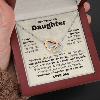 To My Daughter - Love Dad - Beautiful Gift Set - SS117-DV2