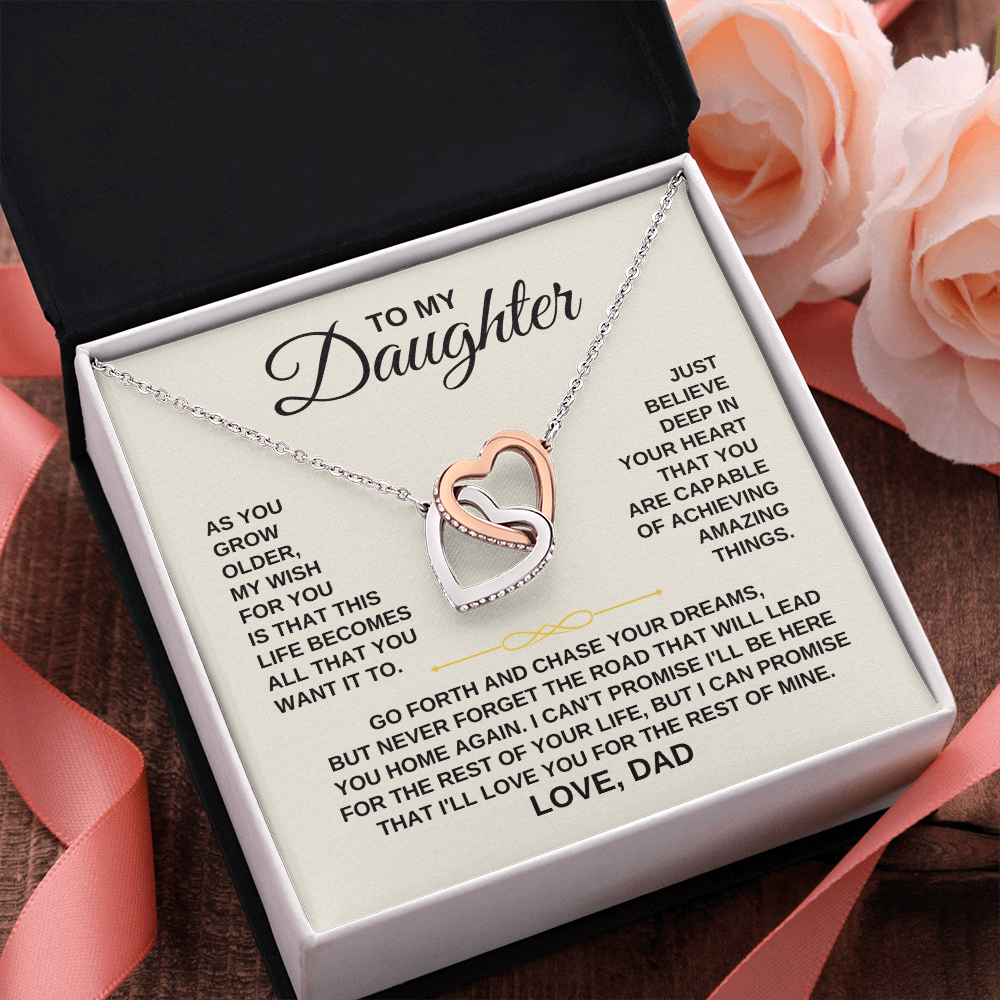 To My Daughter - Love Dad - Beautiful Gift Set - SS202