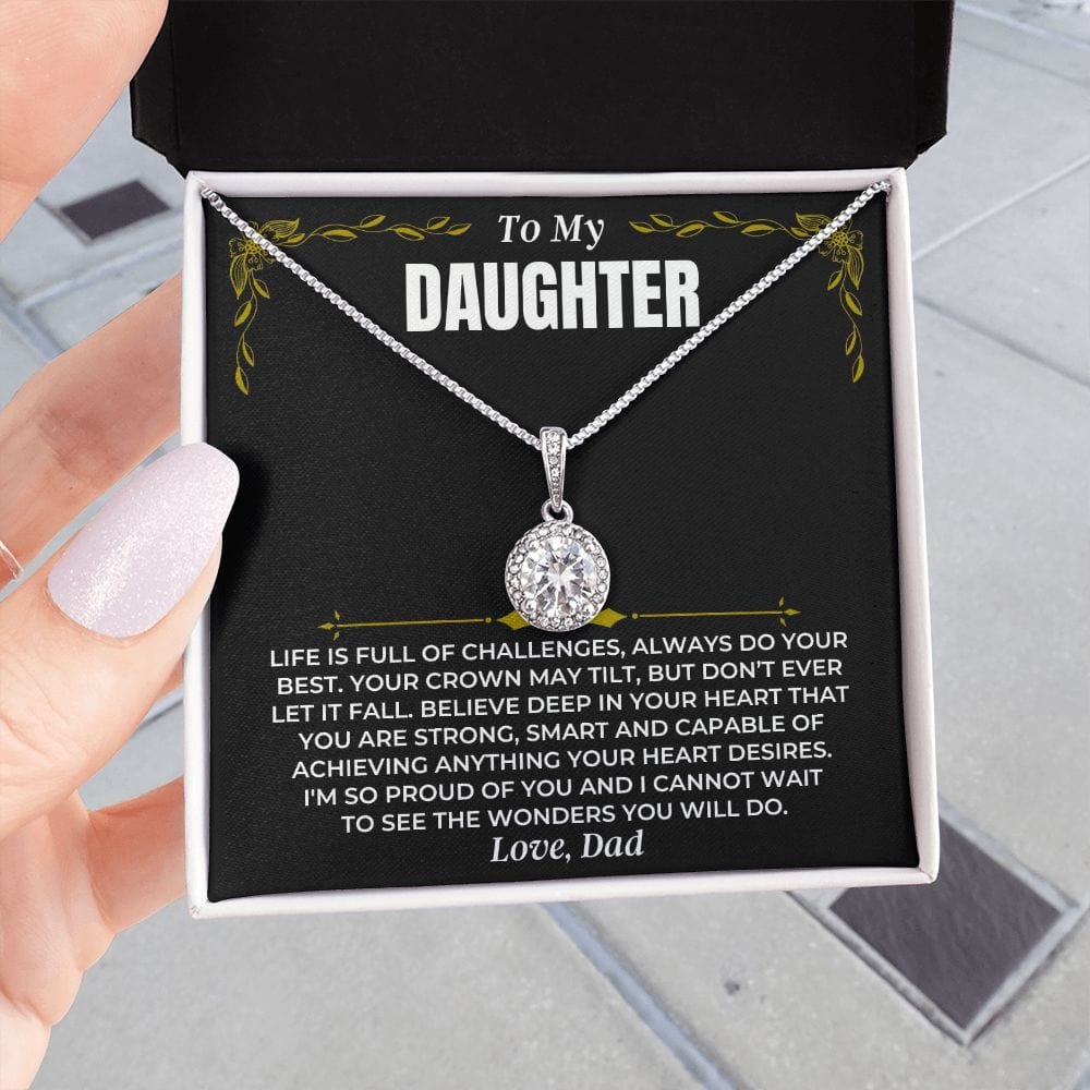To My Daughter - Love Dad - Capable Of Anything - Beautiful Gift Set - SS425