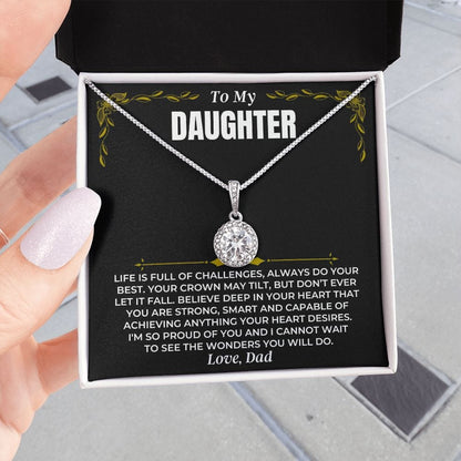 To My Daughter - Love Dad - Capable Of Anything - Beautiful Gift Set - SS425