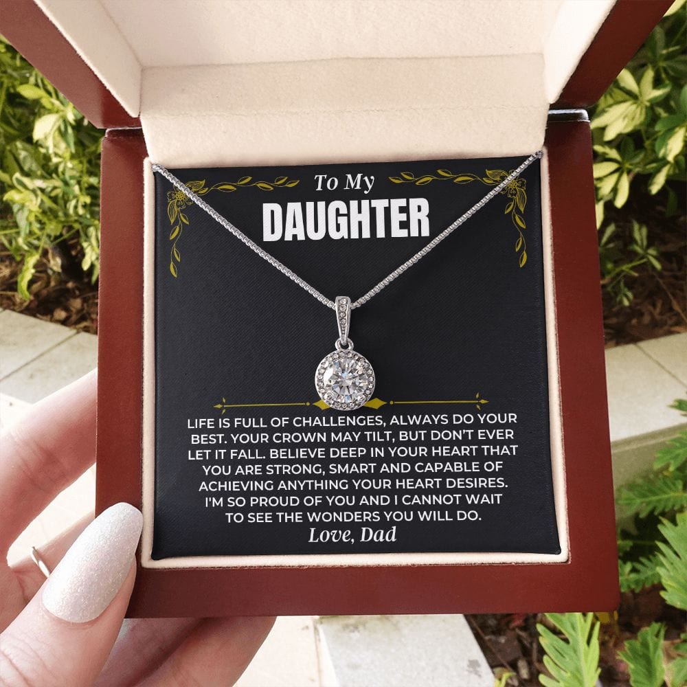 To My Daughter - Love Dad - Capable Of Anything - Beautiful Gift Set - SS425