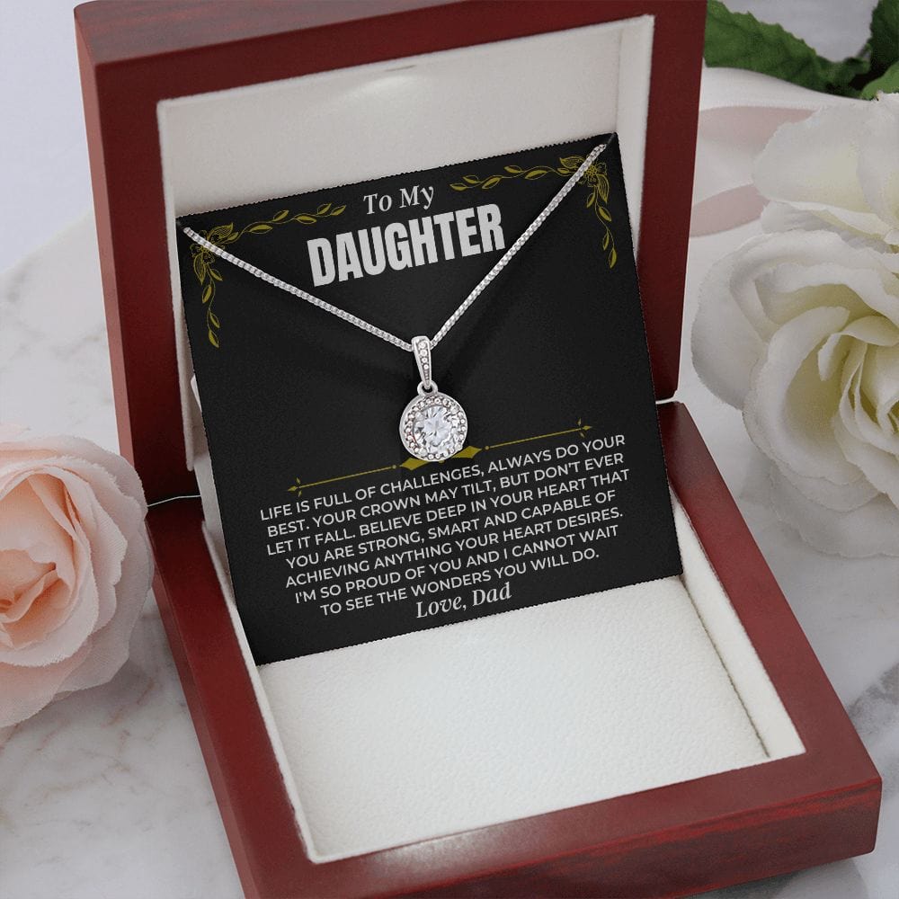 To My Daughter - Love Dad - Capable Of Anything - Beautiful Gift Set - SS425