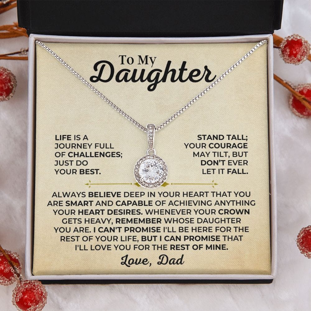 To My Daughter - Love Dad - Rest Of Mine - Beautiful Gift Set - SS438D