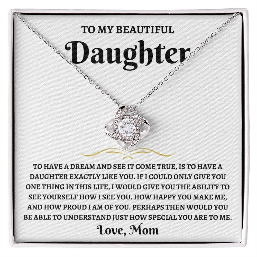 To My Daughter - Love Knot Gift Set - SS563