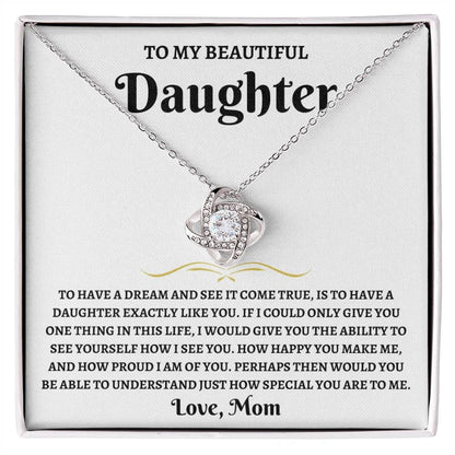To My Daughter - Love Knot Gift Set - SS563