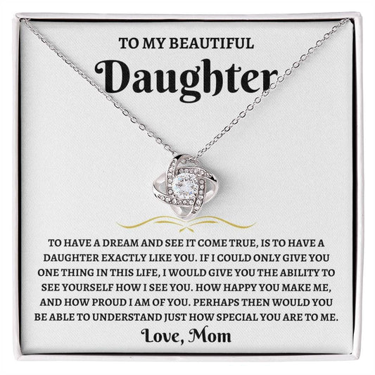 To My Daughter - Love Knot Gift Set - SS563