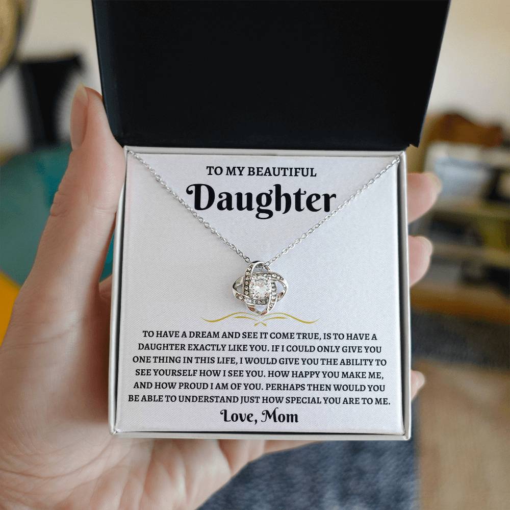 To My Daughter - Love Knot Gift Set - SS563