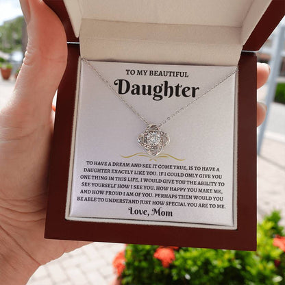 To My Daughter - Love Knot Gift Set - SS563
