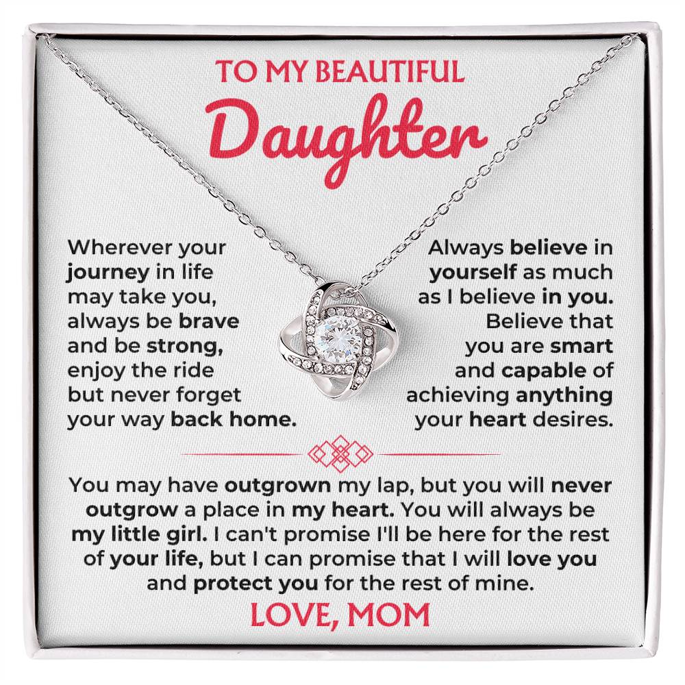 To My Daughter - Love Knot Gift Set - SS589V2