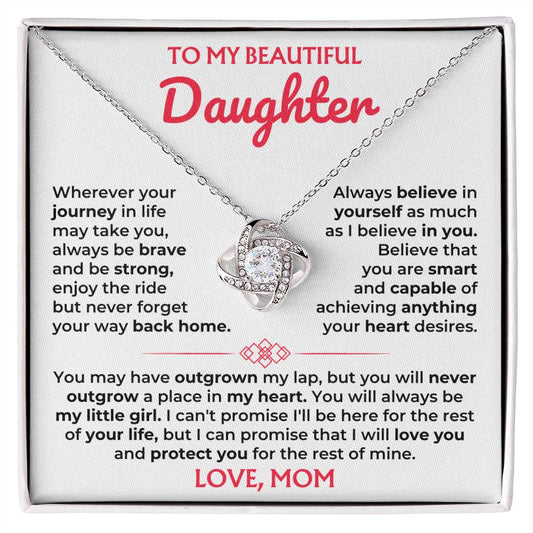 To My Daughter - Love Knot Gift Set - SS589V2
