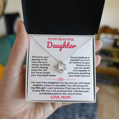 To My Daughter - Love Knot Gift Set - SS589V2