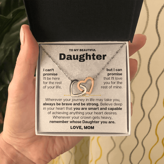 To My Daughter - Love Mom - Beautiful Gift Set - SS117-MV2