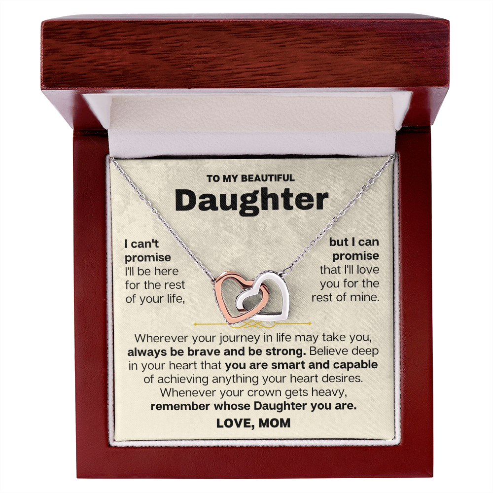 To My Daughter - Love Mom - Beautiful Gift Set - SS117-MV2