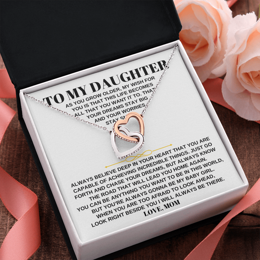 To My Daughter - Love Mom - Beautiful Gift Set - SS201