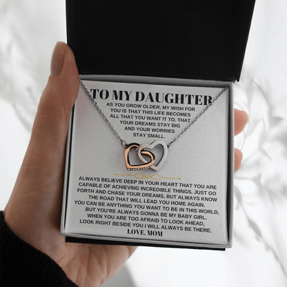 To My Daughter - Love Mom - Beautiful Gift Set - SS201