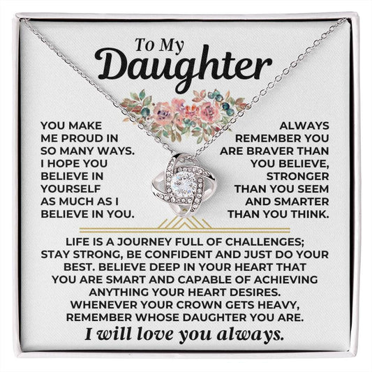 To My Daughter - I Will Love You Always - Beautiful Gift Set - SS544M