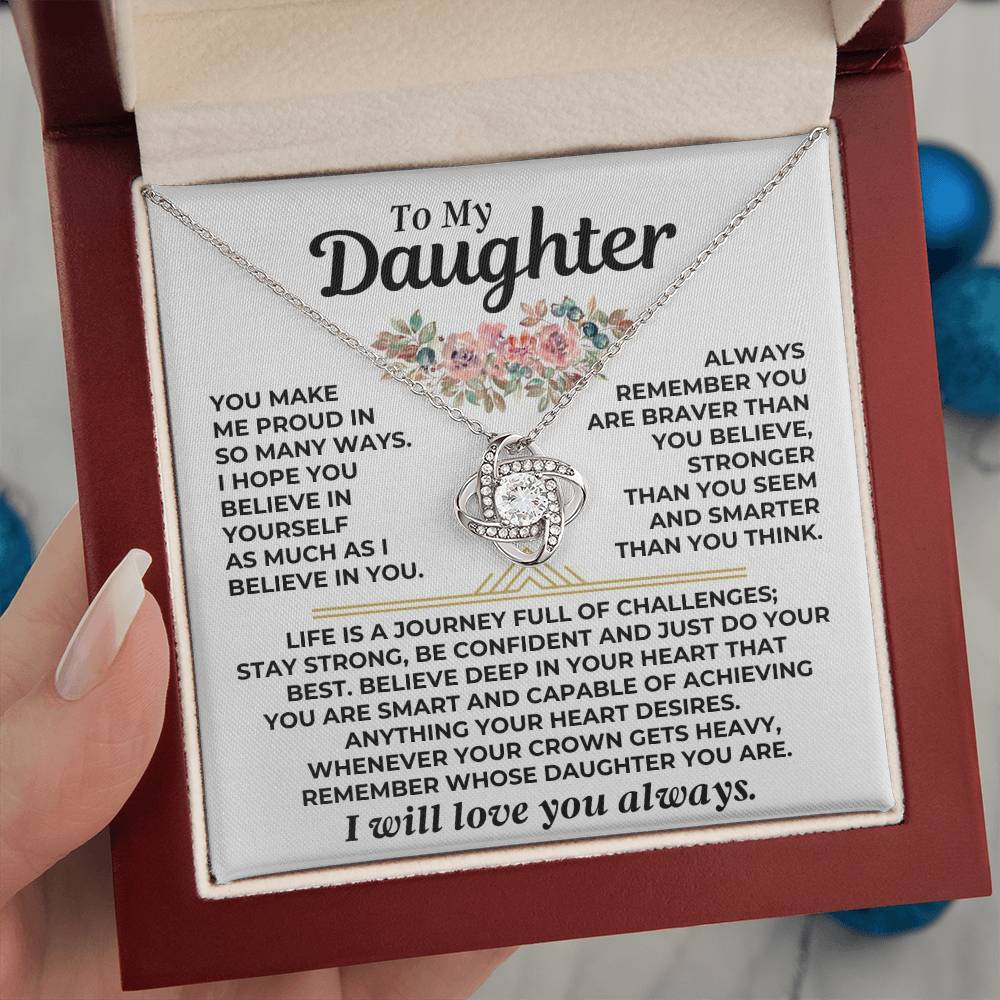 To My Daughter - I Will Love You Always - Beautiful Gift Set - SS544M