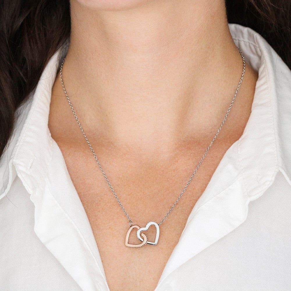 To My Daughter - Love Mom - Interlocked Hearts Gift Set - SS426