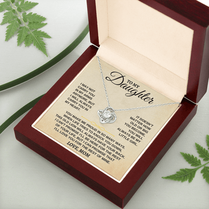 To My Daughter - Love Mom - Necklace Gift Set - SS271M