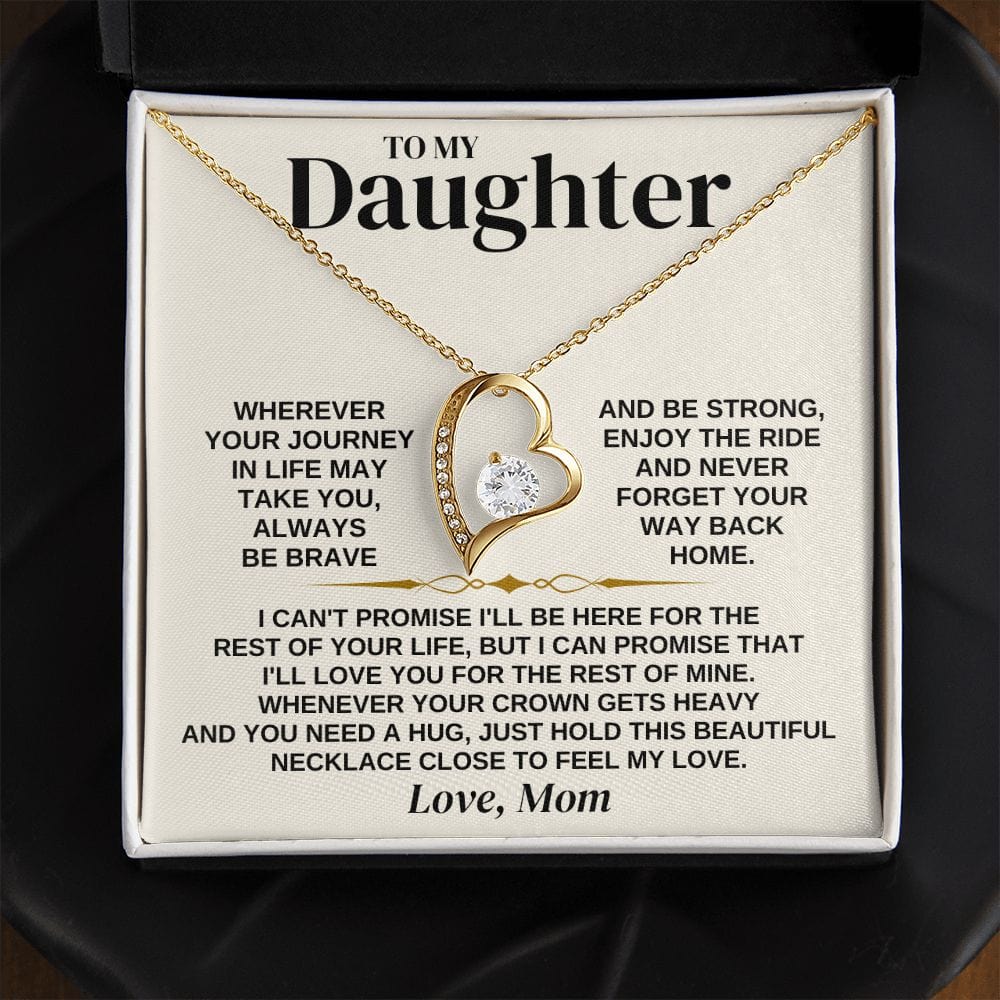 To My Daughter - Necklace Gift Set - SS310