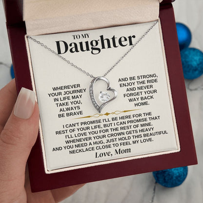 To My Daughter - Necklace Gift Set - SS310