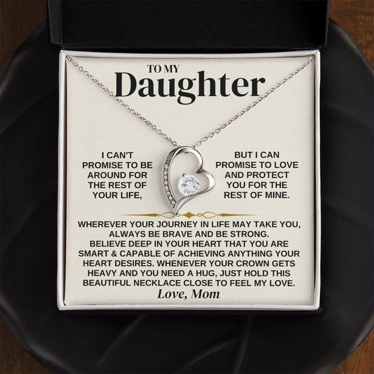 To My Daughter - Love Mom - Necklace Gift Set - SS314