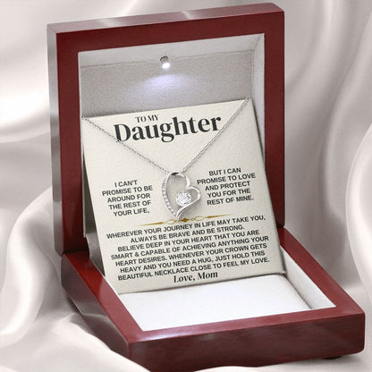 To My Daughter - Love Mom - Necklace Gift Set - SS314