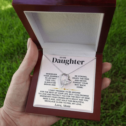 To My Daughter - Love Mom - Necklace Gift Set - SS315