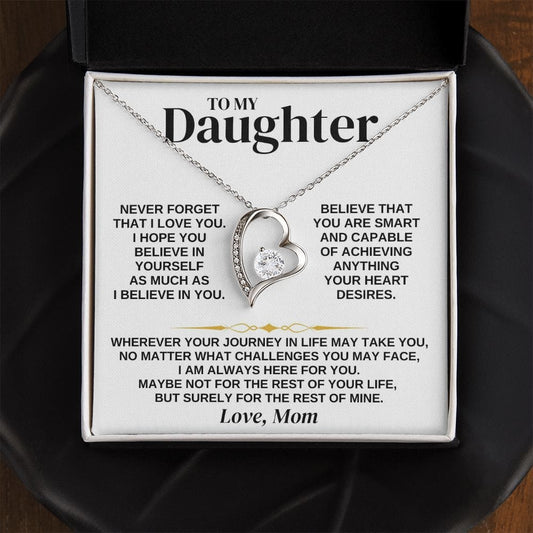 To My Daughter - Necklace Gift Set - SS346